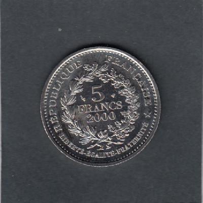 Beschrijving: 5 Francs LOUIS XIII